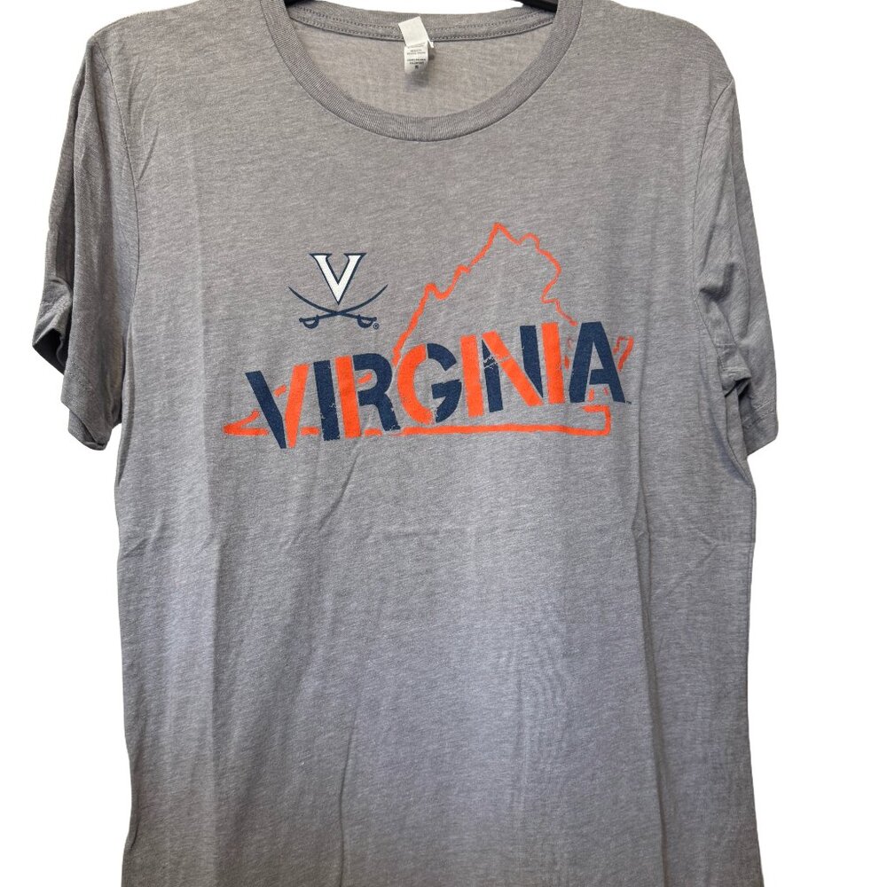 UVA University of Virginia Cavaliers Bella Canvas Tee Shirt, Medium